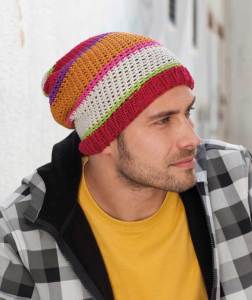 Colorful-crochet-caps